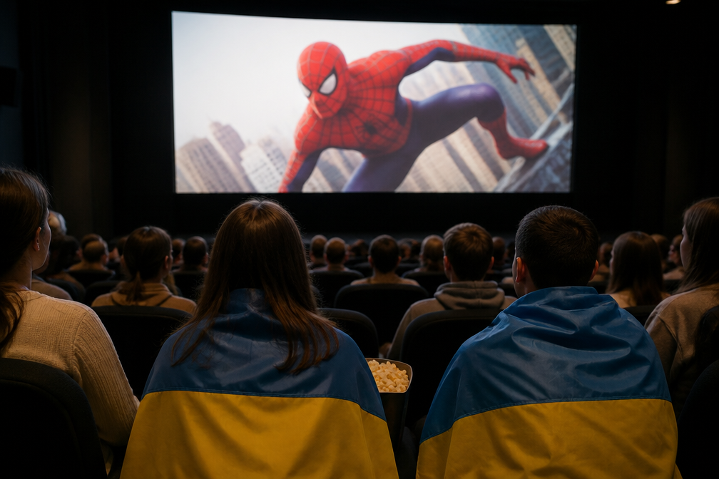 Kinepolis vertoont zondag Oekraïens gedubde Spider-Man in Belgische zalen